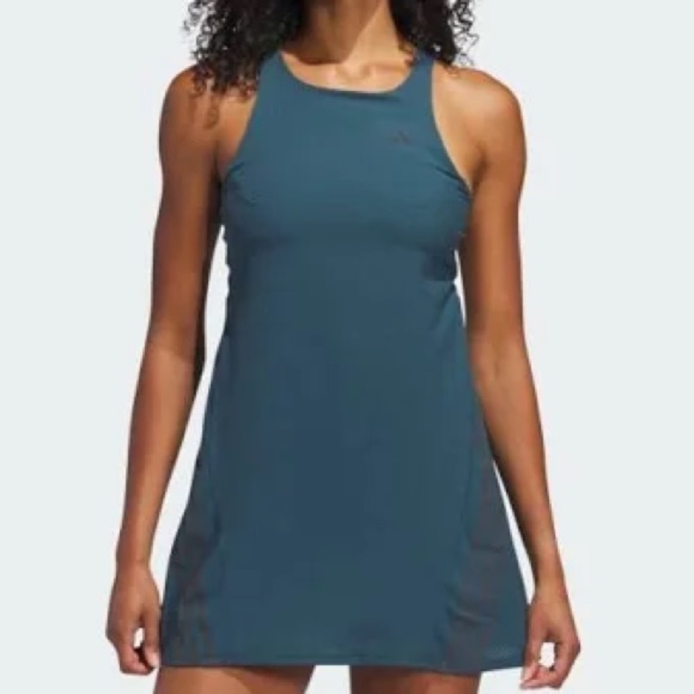 Adidas Womens Run Icons 3-Stripes Summer Dress in ARTIC NIGHT